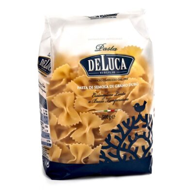 Makaron włoski Farfalle 500g DeLuca