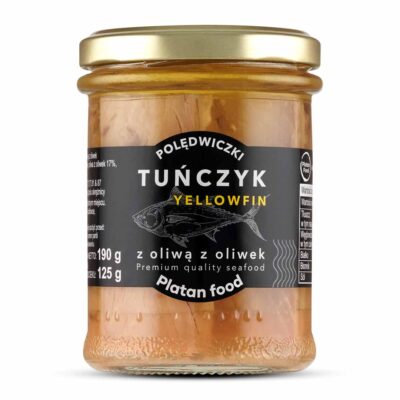 Tuńczyk z oliwą z oliwek PlatanFood 190 g