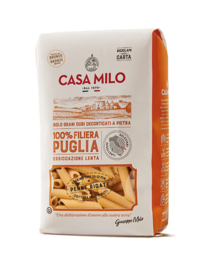 Makaron Penne Rigate 500g   Casa Milo