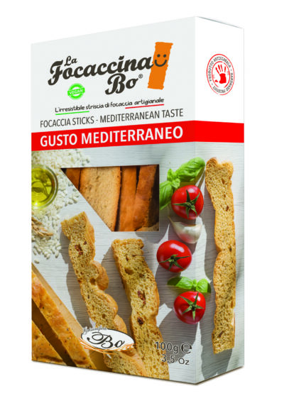 Focaccina śródziemnomorska 100g