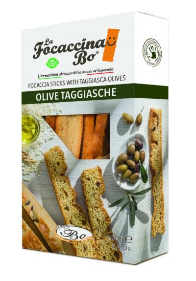 Focaccina z oliwkami 100g
