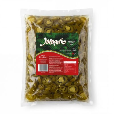 Papryka jalapeno krojona w krążki 1,9 kg